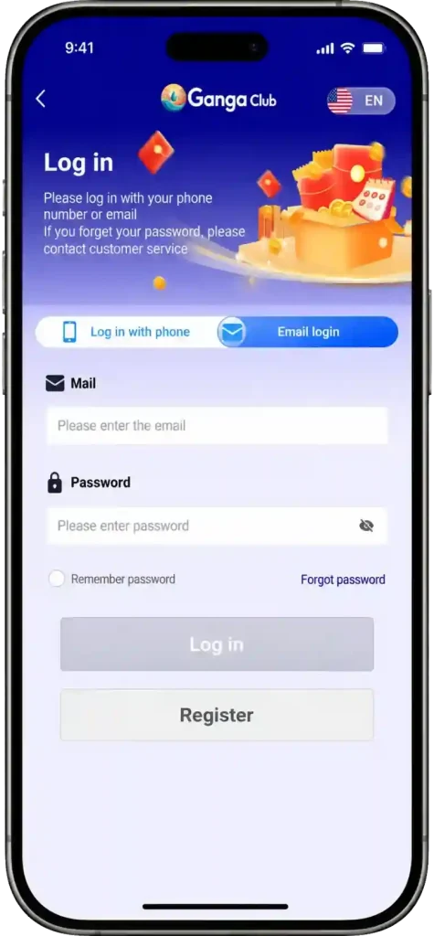 Ganga Club Login